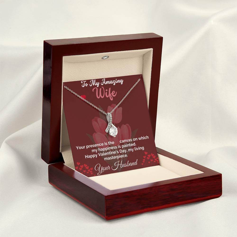 Gift for My Amazing Wife Birthday Anniversary Gift, Valentine Gift - Alluring Beauty - Giftsmojo
