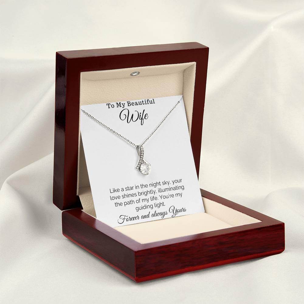 Custom Jewelry Gift Box To my Wife Anniversary Valentine Birthday Gift - Alluring Beauty - Giftsmojo