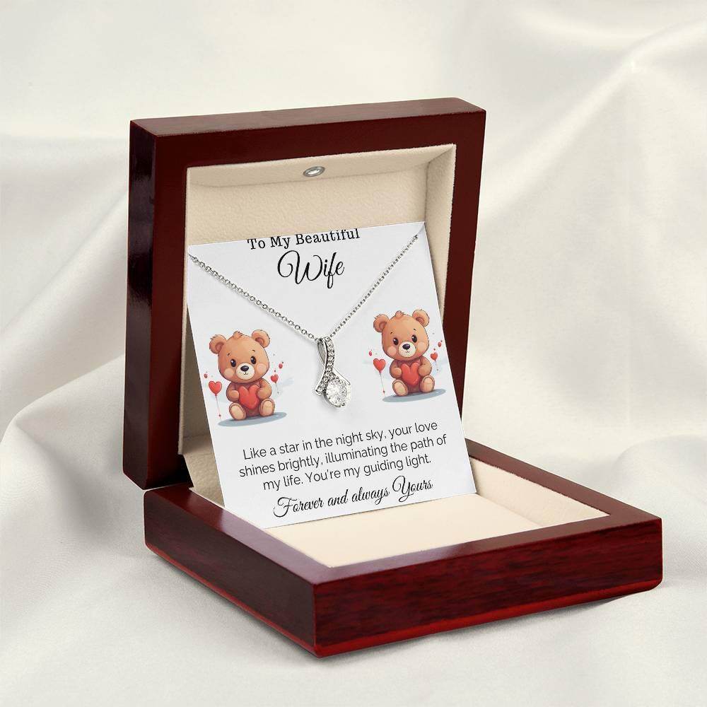 Custom Gift for Wife Birthday Gift for Wife Anniversary Gift for Her, Valentine Gift - Alluring Beauty - Giftsmojo