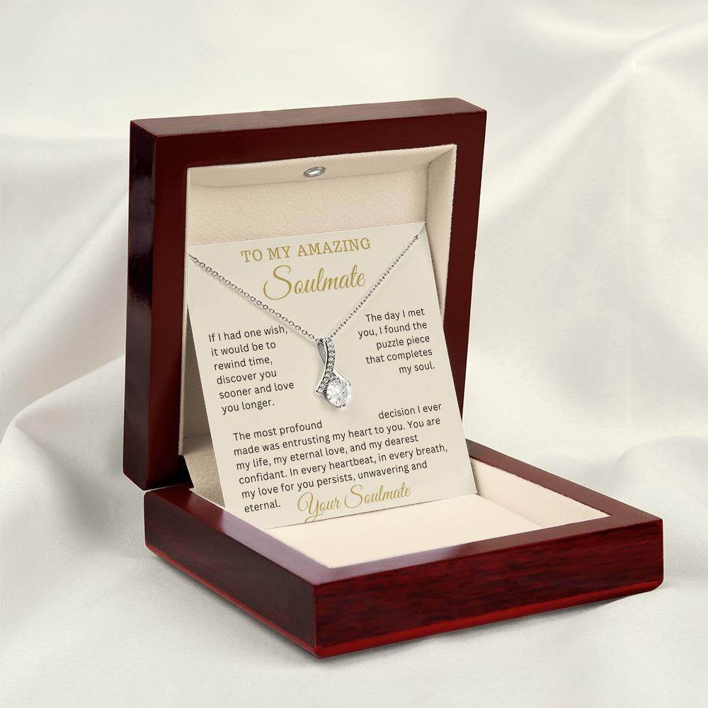 Gift To My Amazing Soulmate - Birthday Anniversary Valentine - Giftsmojo