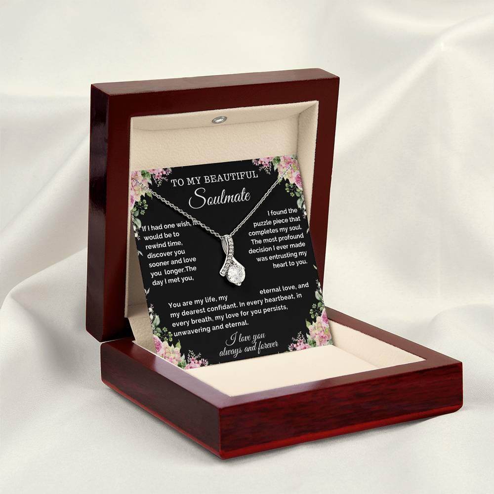 Jewelry Gift TO My Soulmate - Anniversary Birthday Valentine - Giftsmojo