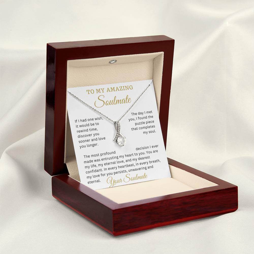To My Amazing Soulmate Valentine Birthday Anniversary Gift - Giftsmojo