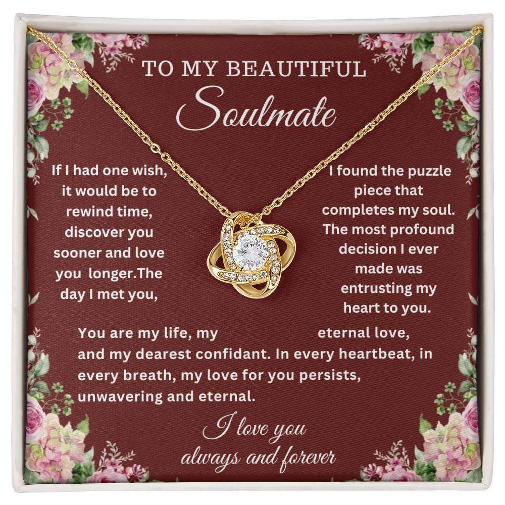 Anniversary Gift for Her, Valentine Gift, Birthday Gift for Wife from Husband - Soulmate Gift - Giftsmojo