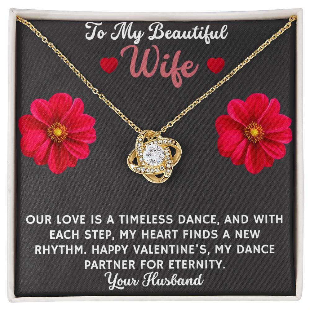 Awesome Gift For Wife - Love Knot Necklace - Giftsmojo