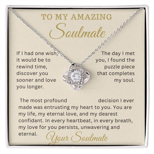 Birthday Gift for Wife from Husband - Soulmate Gift Anniversary Gift for Her, Valentine Gift, - Giftsmojo