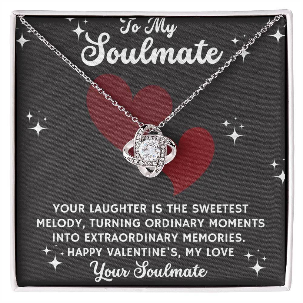 Gift To My Soulmate - Love Knot Necklace - Giftsmojo