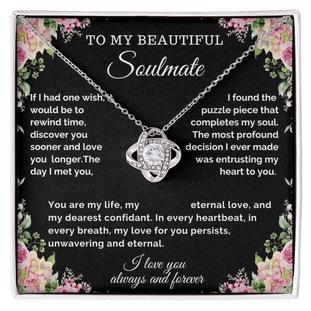 Anniversary Gift for Her, Valentine Gift, Birthday Gift for Wife from Husband - Soulmate Gift - Giftsmojo