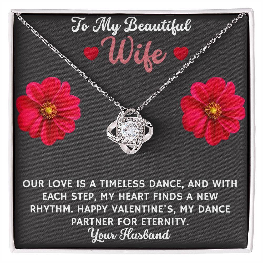 Awesome Gift For Wife - Love Knot Necklace - Giftsmojo