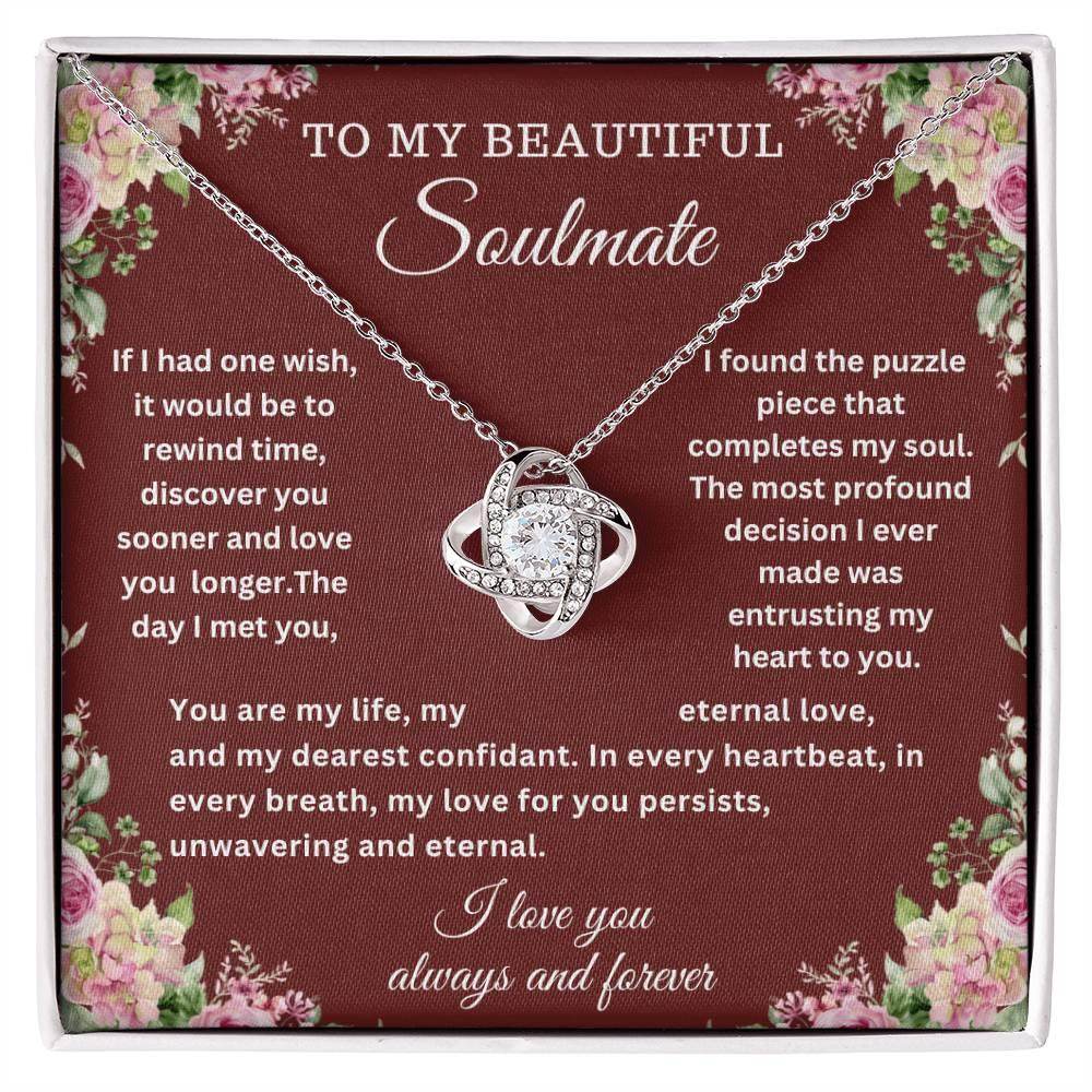 Anniversary Gift for Her, Valentine Gift, Birthday Gift for Wife from Husband - Soulmate Gift - Giftsmojo