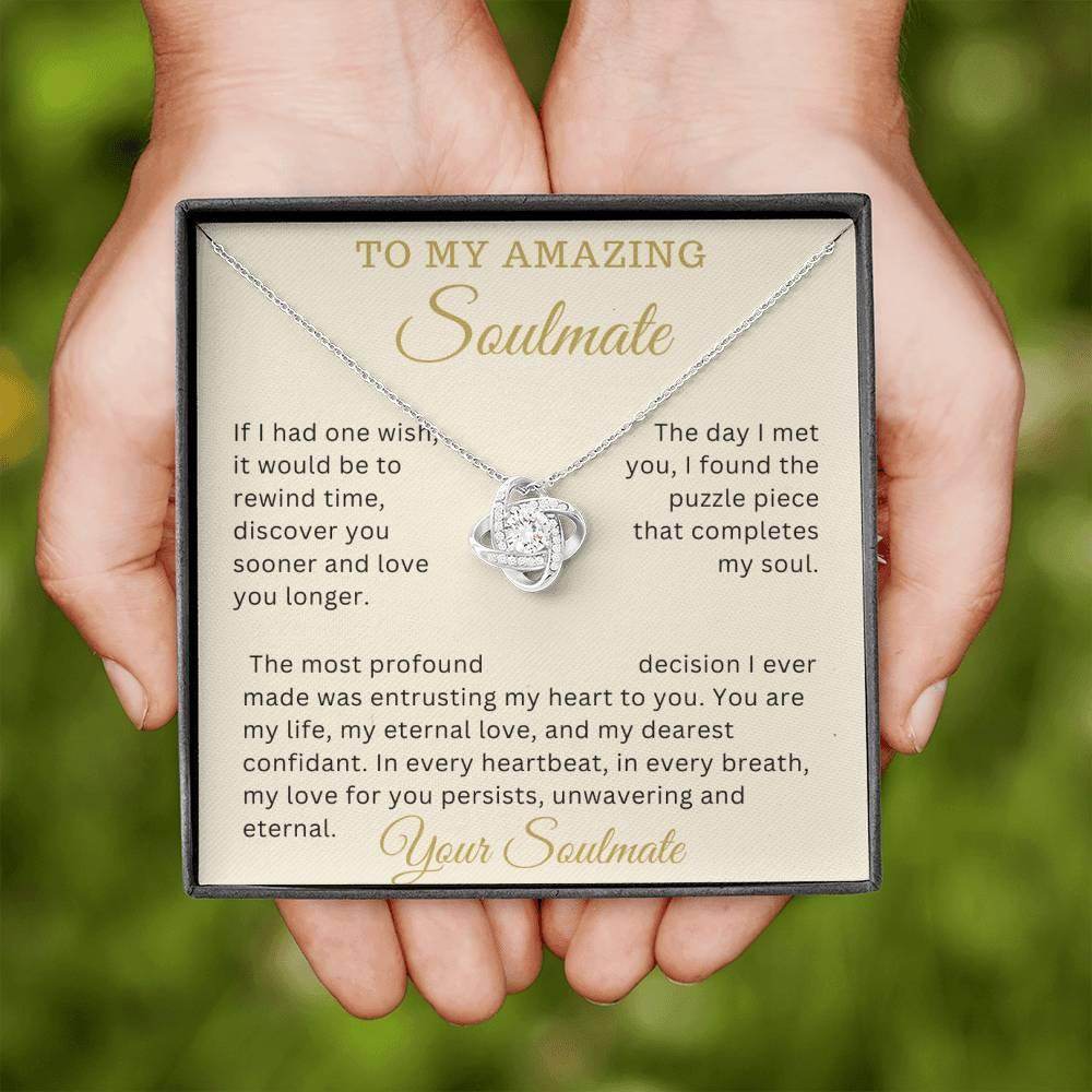 Birthday Gift for Wife from Husband - Soulmate Gift Anniversary Gift for Her, Valentine Gift, - Giftsmojo