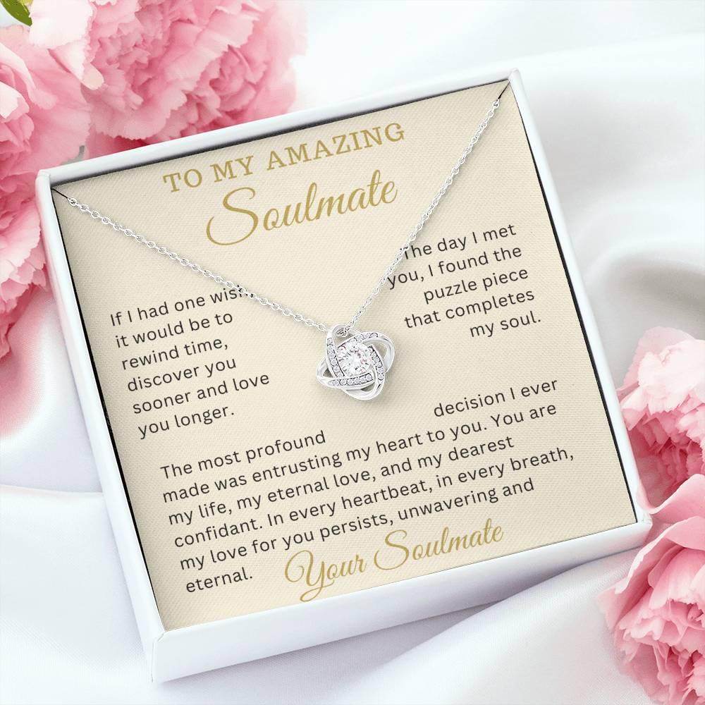 Birthday Gift for Wife from Husband - Soulmate Gift Anniversary Gift for Her, Valentine Gift, - Giftsmojo