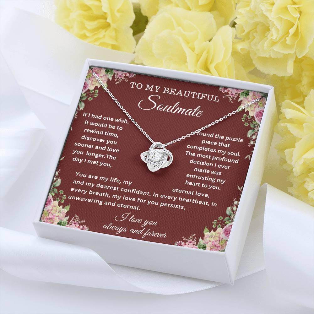 Anniversary Gift for Her, Valentine Gift, Birthday Gift for Wife from Husband - Soulmate Gift - Giftsmojo