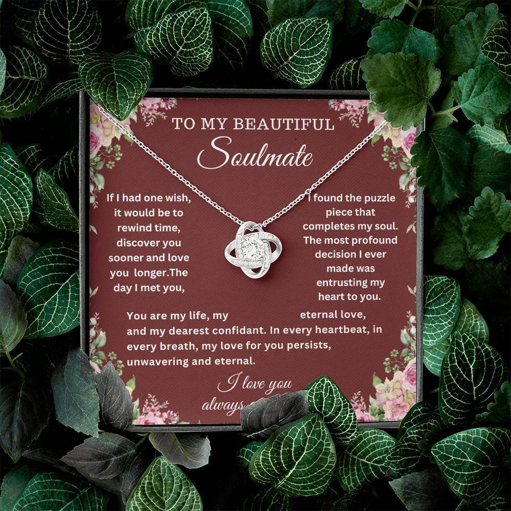 Anniversary Gift for Her, Valentine Gift, Birthday Gift for Wife from Husband - Soulmate Gift - Giftsmojo