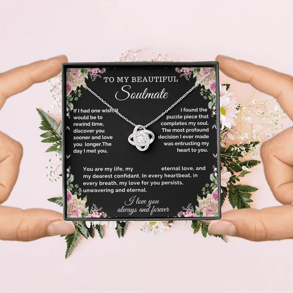 Anniversary Gift for Her, Valentine Gift, Birthday Gift for Wife from Husband - Soulmate Gift - Giftsmojo