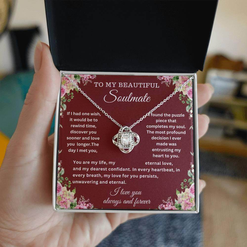 Anniversary Gift for Her, Valentine Gift, Birthday Gift for Wife from Husband - Soulmate Gift - Giftsmojo