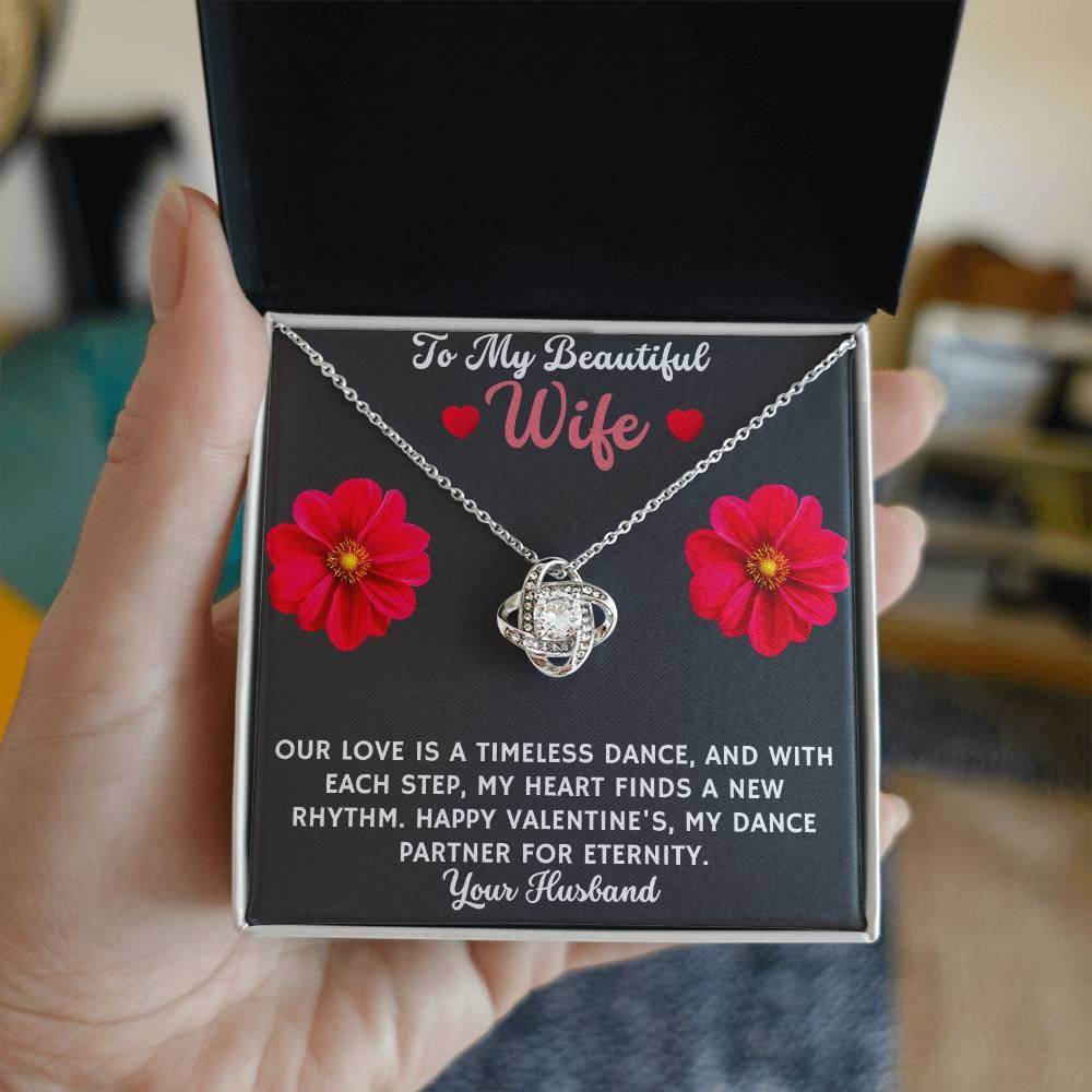 Awesome Gift For Wife - Love Knot Necklace - Giftsmojo