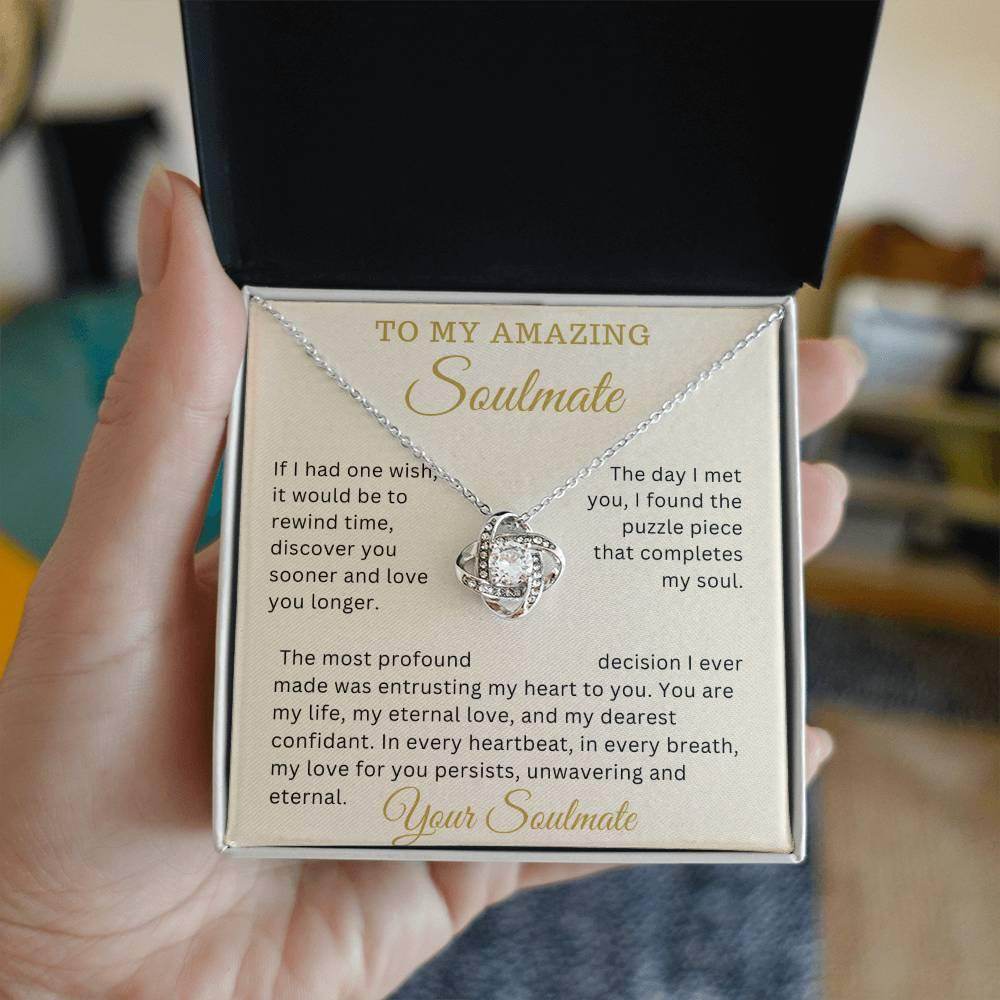 Birthday Gift for Wife from Husband - Soulmate Gift Anniversary Gift for Her, Valentine Gift, - Giftsmojo
