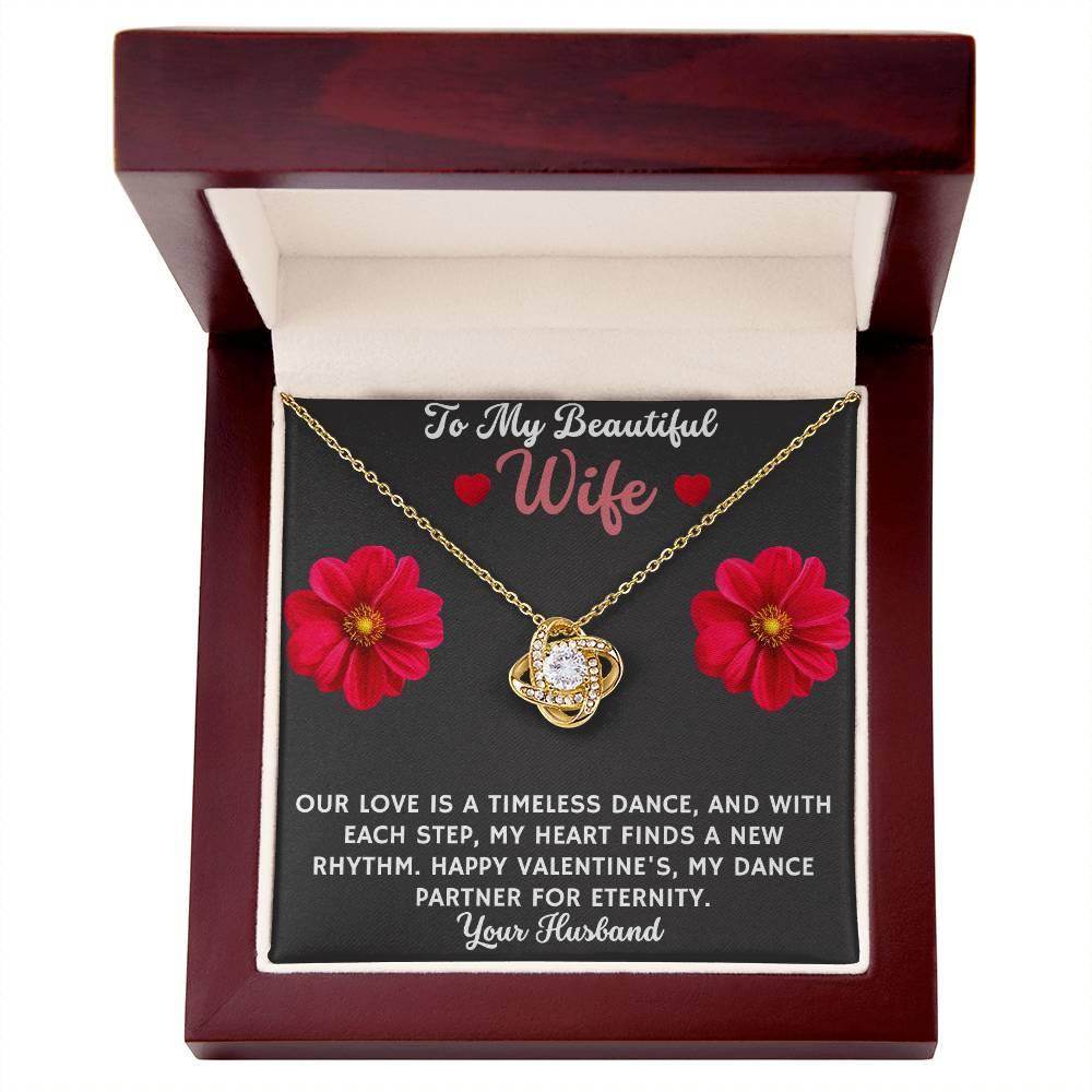 Awesome Gift For Wife - Love Knot Necklace - Giftsmojo