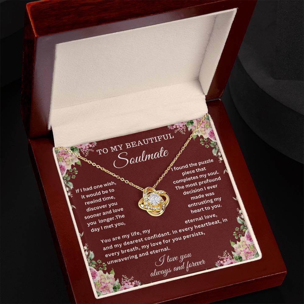 Anniversary Gift for Her, Valentine Gift, Birthday Gift for Wife from Husband - Soulmate Gift - Giftsmojo