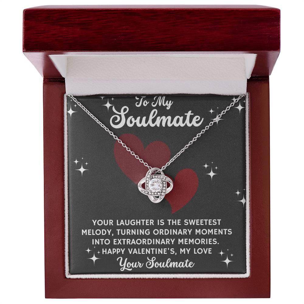 Gift To My Soulmate - Love Knot Necklace - Giftsmojo