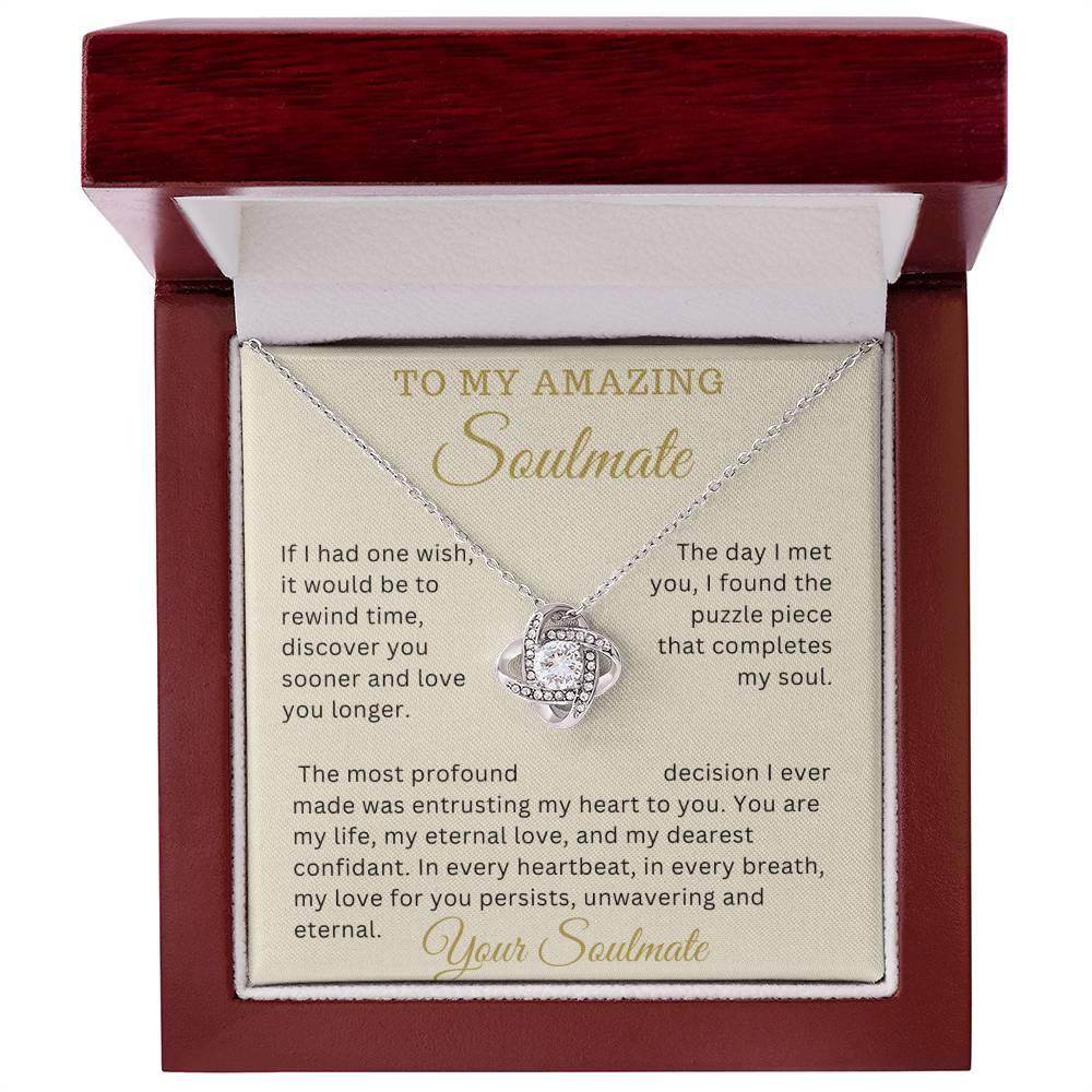 Birthday Gift for Wife from Husband - Soulmate Gift Anniversary Gift for Her, Valentine Gift, - Giftsmojo