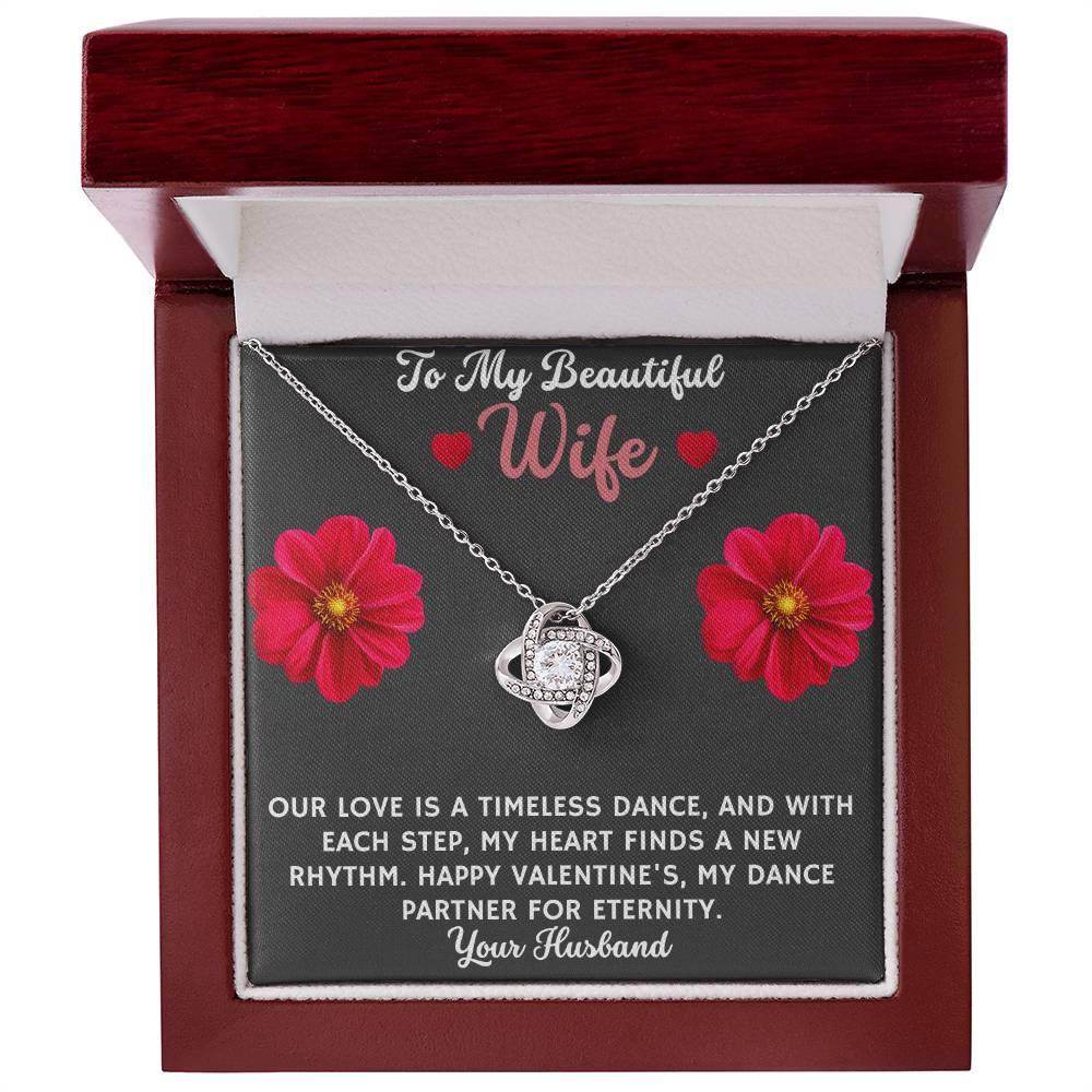 Awesome Gift For Wife - Love Knot Necklace - Giftsmojo