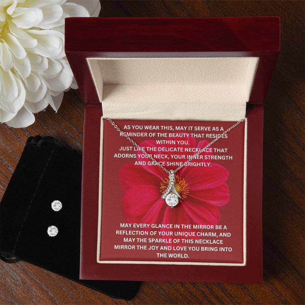 Custom Necklace and Earring Set For Women - Giftsmojo