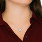 Gift for Mom, Wife, Fiancee, Girlfriend, Sister Aunt, Daughter, Grandma or Friend - Love Knot Necklace - Giftsmojo