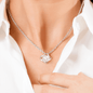 Gift for Mom, Wife, Fiancee, Girlfriend, Sister Aunt, Daughter, Grandma or Friend - Love Knot Necklace - Giftsmojo