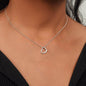 Gift for Mom, Wife, Fiancee, Girlfriend, Sister Aunt, Daughter, Grandma or Friend - Delicate Heart Necklace - Giftsmojo