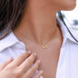 Gift for Mom, Wife, Fiancee, Girlfriend, Sister Aunt, Daughter, Grandma or Friend - Delicate Heart Necklace - Giftsmojo
