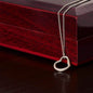 Gift for Mom, Wife, Fiancee, Girlfriend, Sister Aunt, Daughter, Grandma or Friend - Delicate Heart Necklace - Giftsmojo