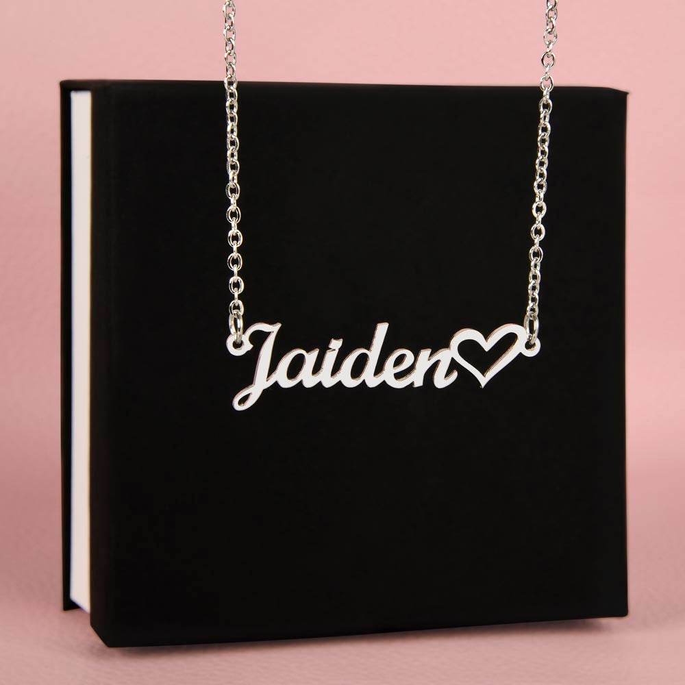 Personalized Name Necklace for Wife - Giftsmojo