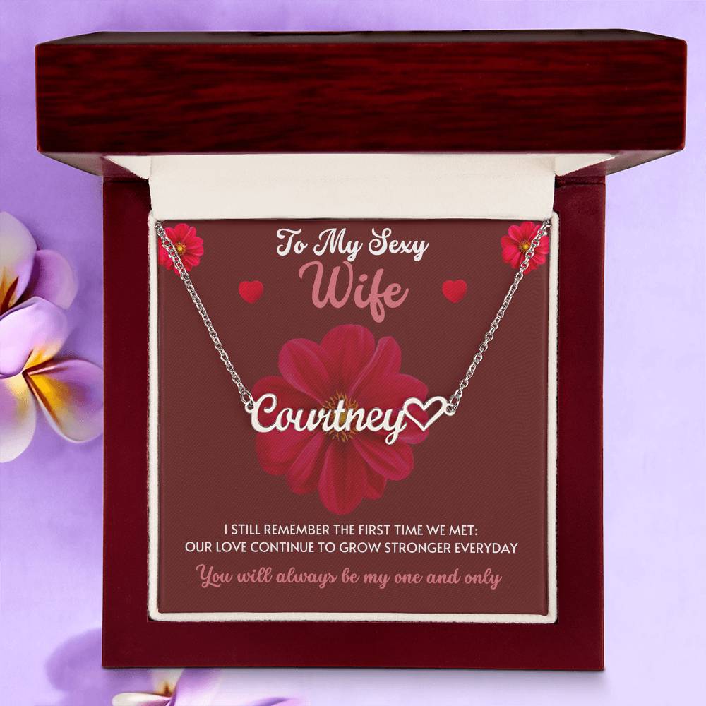personalized necklace for her