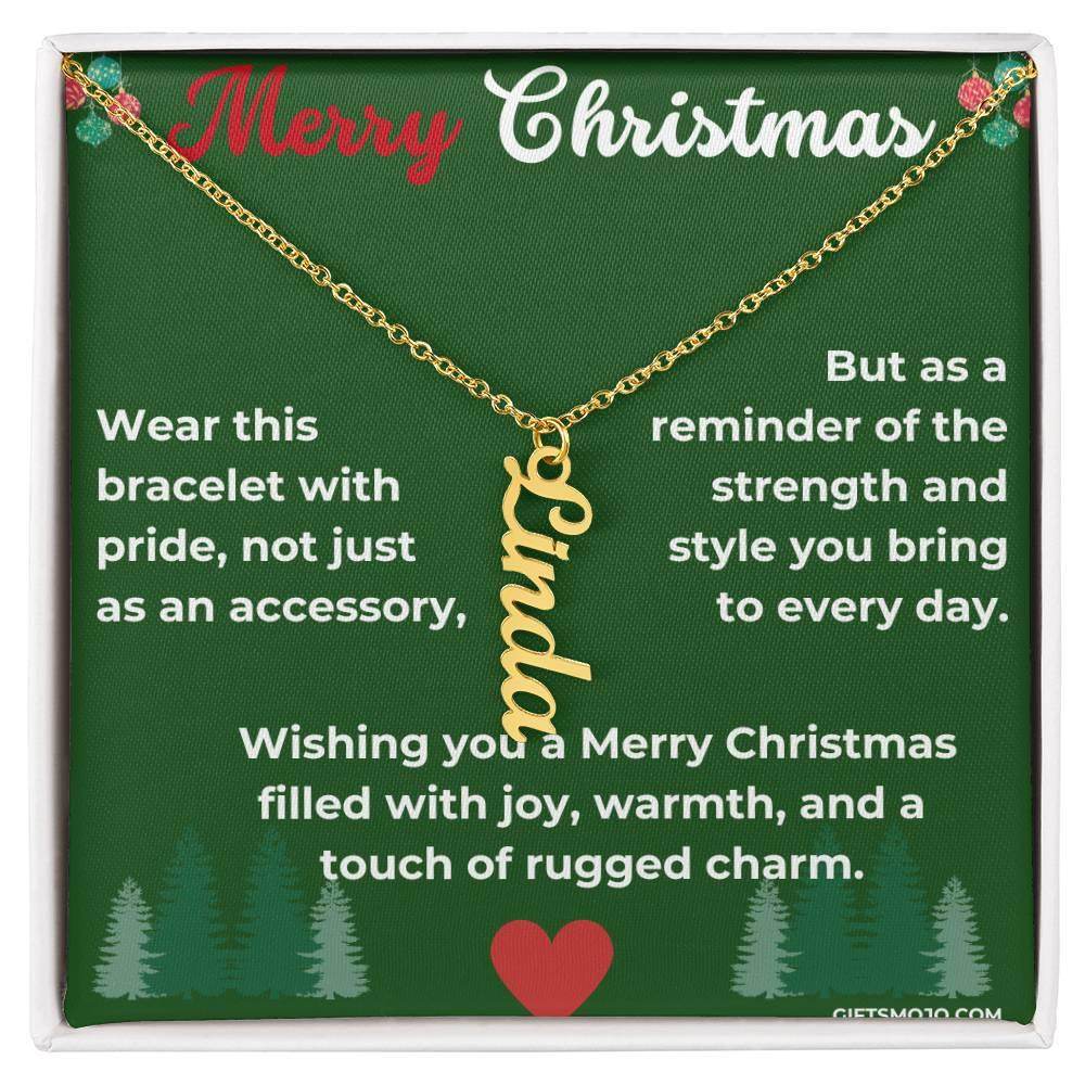 Personalized Personal Name Necklace for Christmas - Giftsmojo