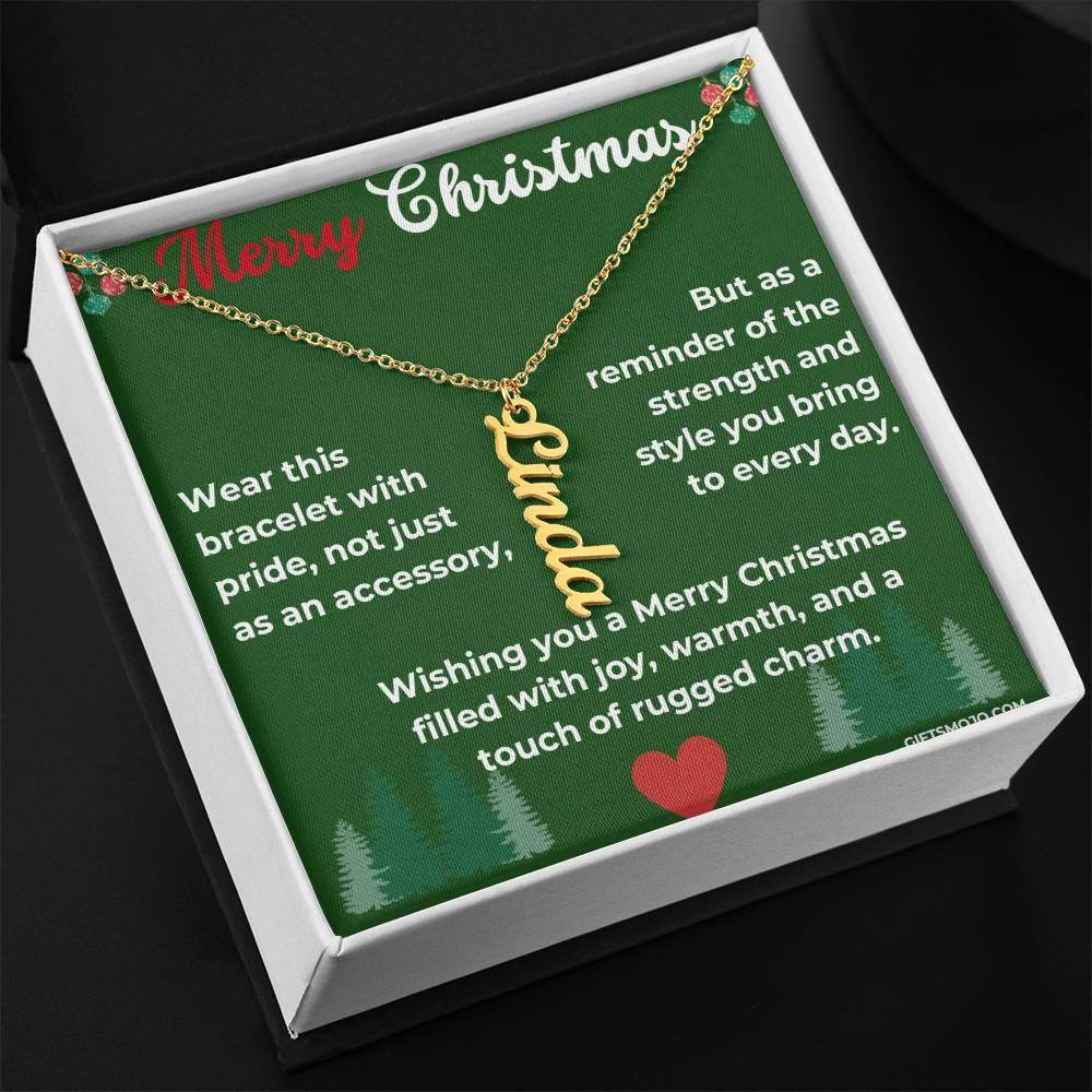 Personalized Personal Name Necklace for Christmas - Giftsmojo