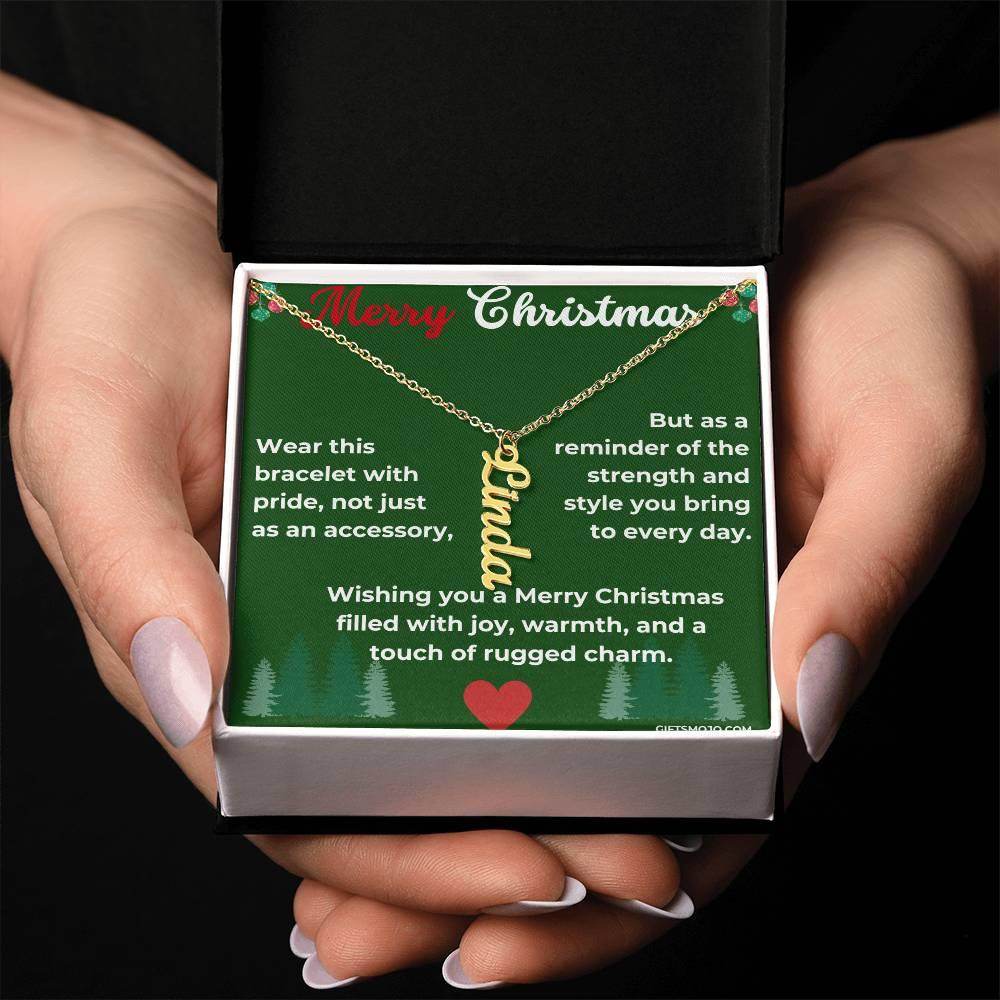 Personalized Personal Name Necklace for Christmas - Giftsmojo