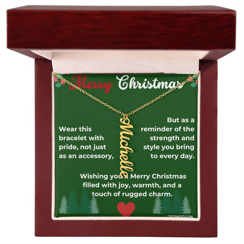 Personalized Name Necklace for Christmas - Giftsmojo