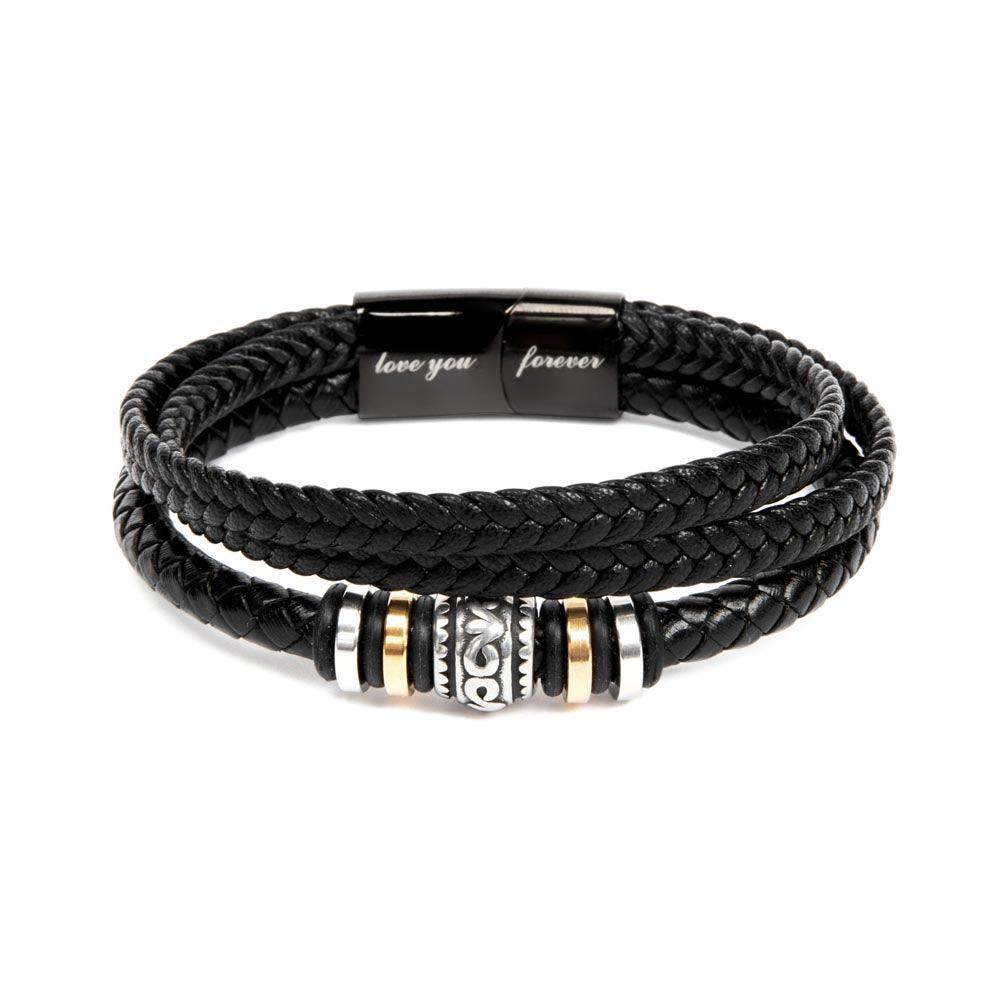 Merry Christmas To My Son Bracelet - Love You For Ever Bracelet - Giftsmojo