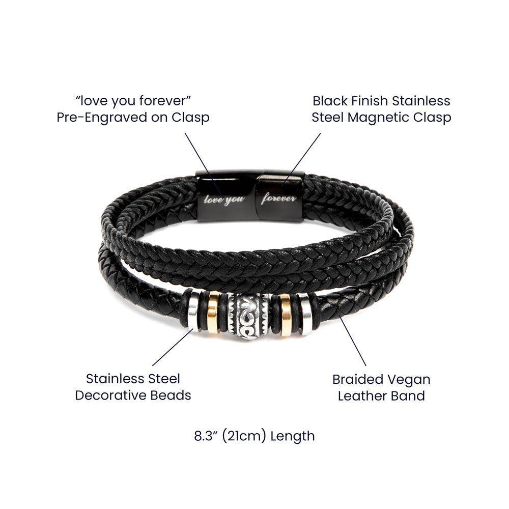 Merry Christmas Love You For Ever Bracelet - Giftsmojo