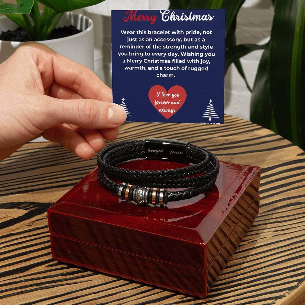 Merry Christmas Gift Bracelet - Giftsmojo