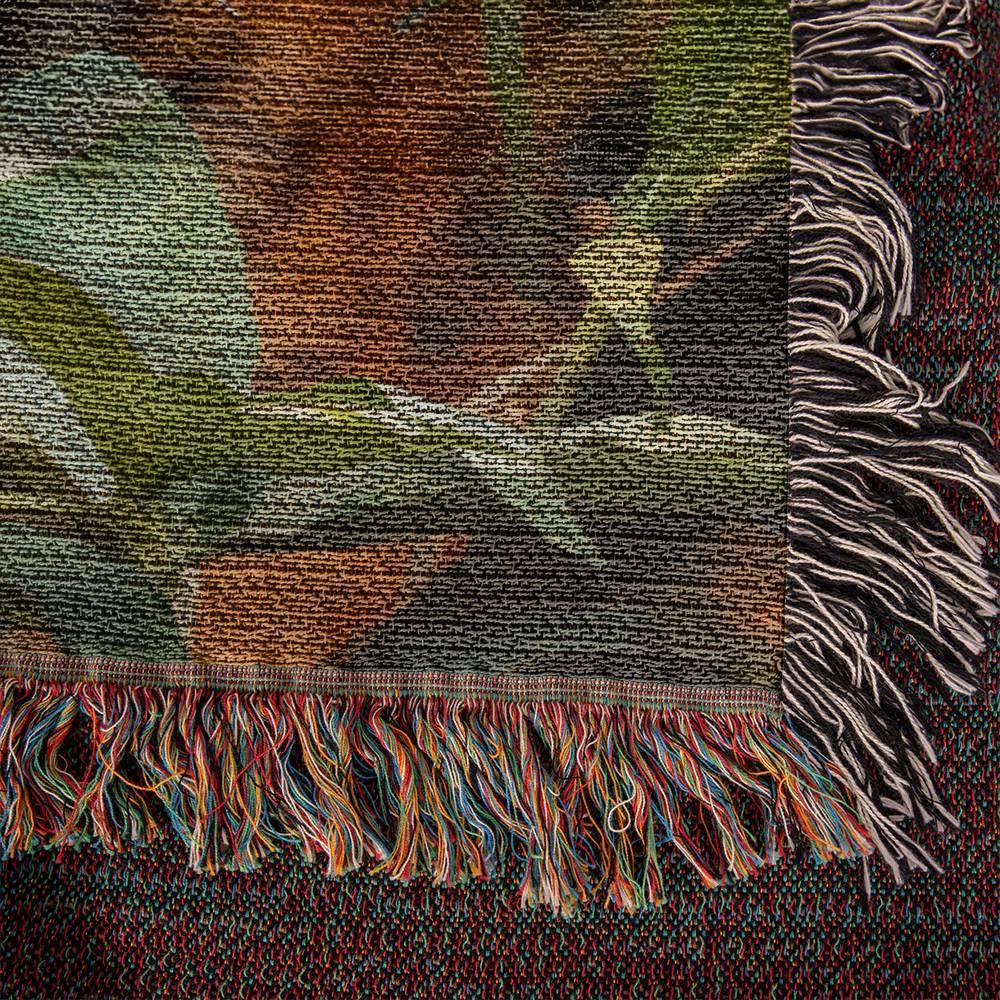 Tiger Curb Heirloom Woven Blanket: Urban Jungle Elegance - Giftsmojo