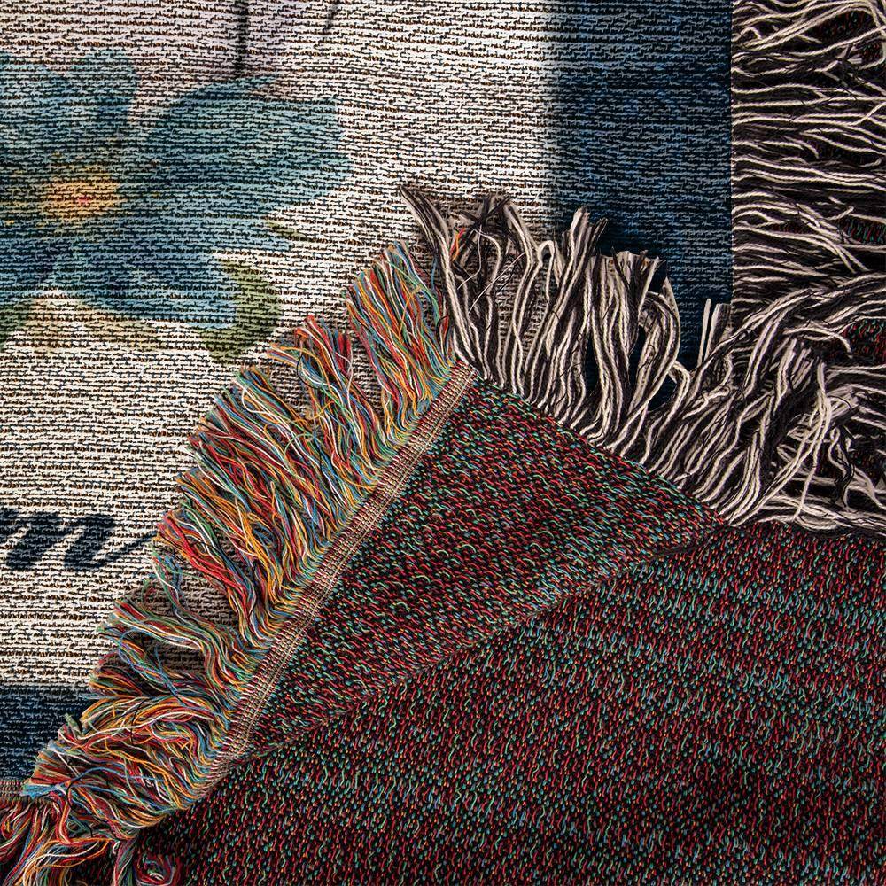 Mom Heirloom Woven Blanket - Great Gift for Mom for Her Birthday, Christmas, Mother's day or Valentine's Day - Giftsmojo