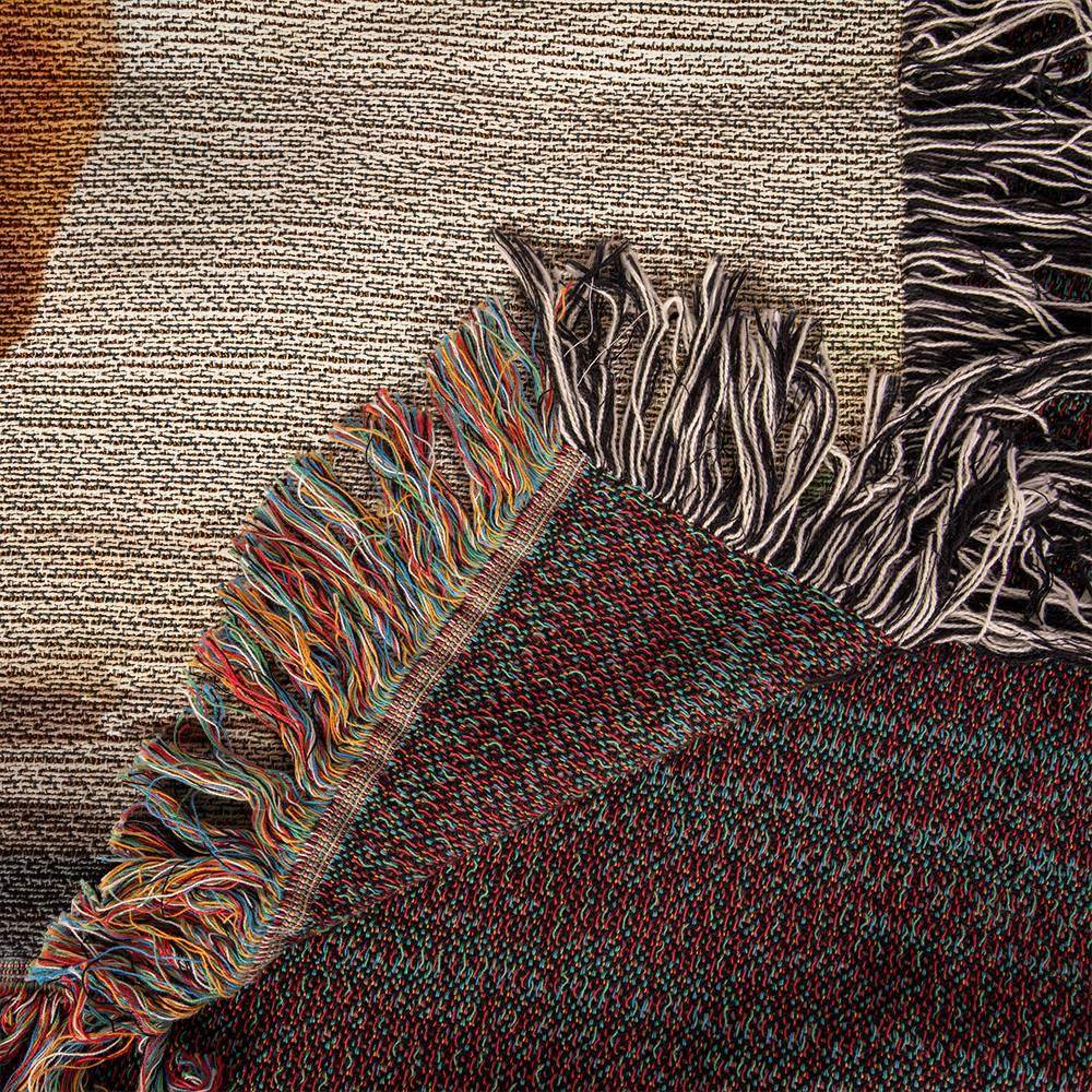 Tiger Heirloom Woven Blanket: Roar of Elegance and Cozy Comfort Custom Blankets - Giftsmojo