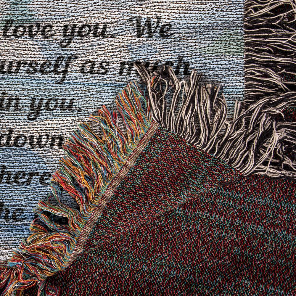 Personalized Mama and Papa Bear Milestone Blanket - Heirloom Woven Blanket - Giftsmojo