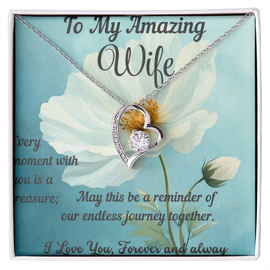 Custom gift Wife,Necklace gift for wife, wife birthday gift, jewelry gift wife, Wife gift, Gift for women, wife birthday gift, anniversary gift, Romantic gift wife, soulmate gift, Valentine’s day gift, necklace gift, wife pendent gift,
