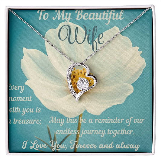 Custom gift Wife,Necklace gift for wife, wife birthday gift, jewelry gift wife, Wife gift, Gift for women, wife birthday gift, anniversary gift, Romantic gift wife, soulmate gift, Valentine’s day gift, necklace gift, wife pendent gift,