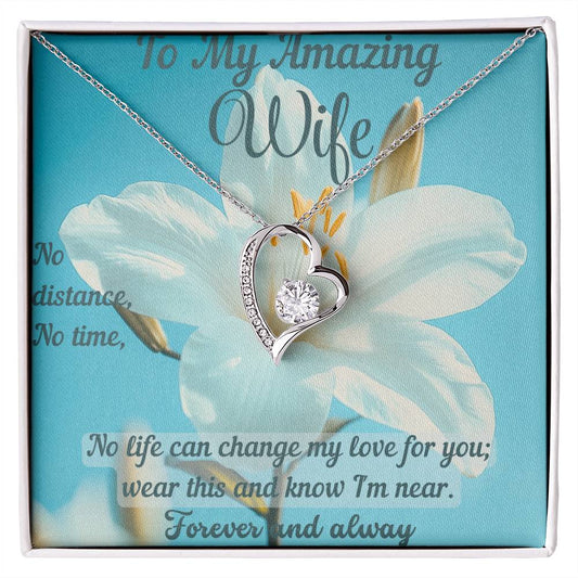 Custom gift Wife,Necklace gift for wife, wife birthday gift, jewelry gift wife, Wife gift, Gift for women, wife birthday gift, anniversary gift, Romantic gift wife, soulmate gift, Valentine’s day gift, necklace gift, wife pendent gift,
