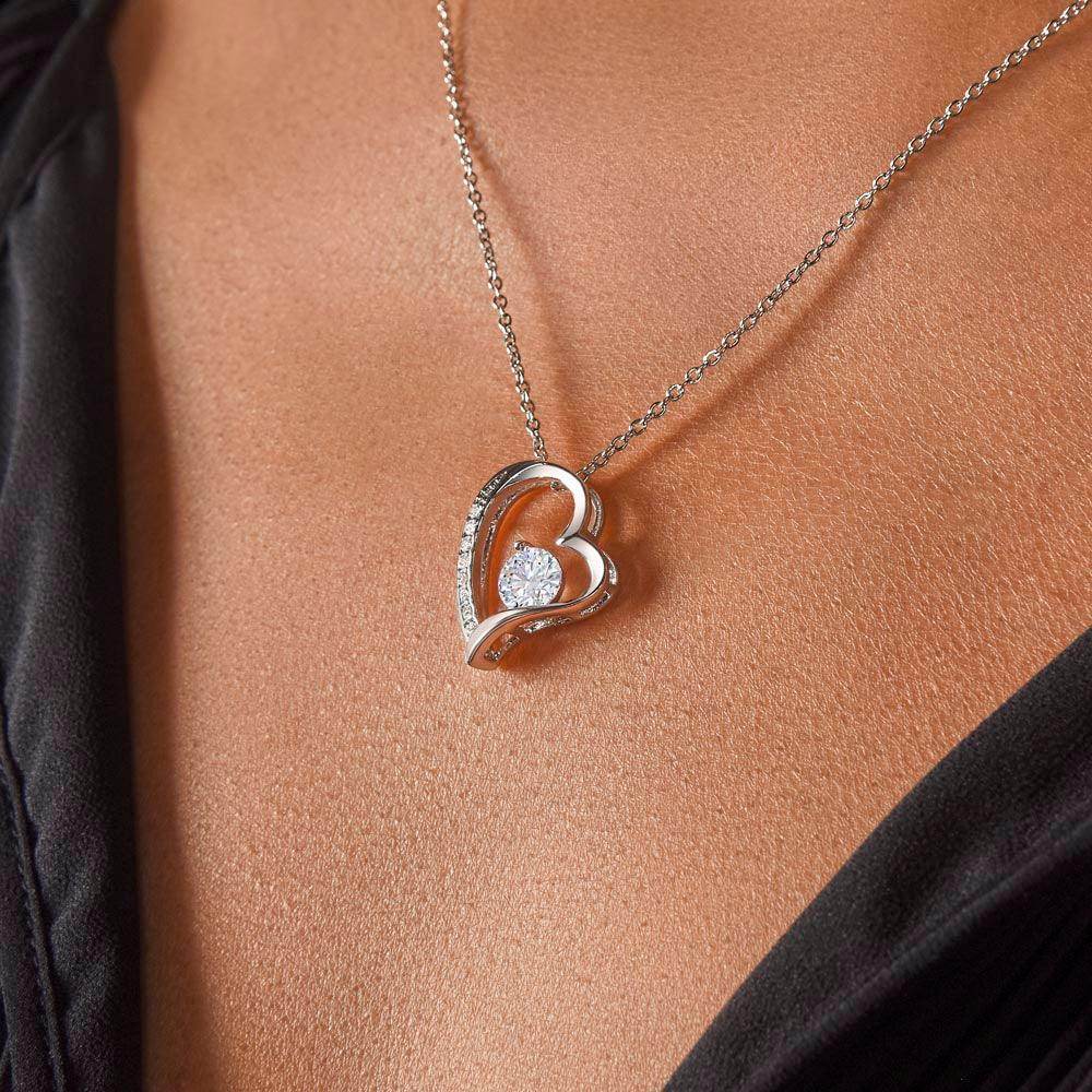 Custom Christmas Gift to Wife From Husband - Forever Love Necklace - Giftsmojo