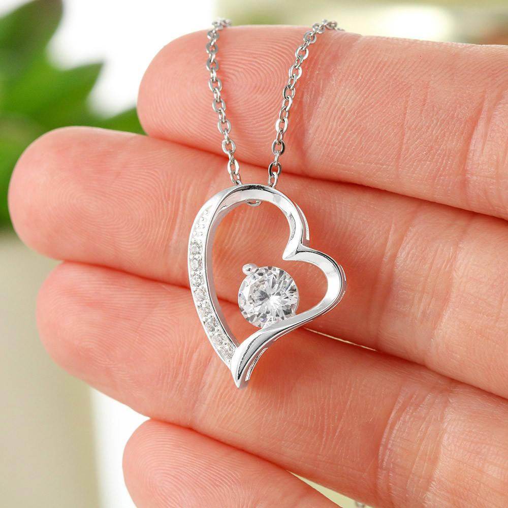 Gift To My daughter from Mom - Forever Love Necklace - Giftsmojo
